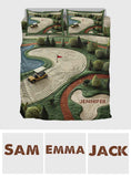 Golf Course - Personalized Golf Bedding Set