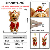 Furry And Bright - Personalized French Bulldog Dog Custom Made 3D Minifigure Ornament