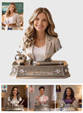 Custom Any Photo - Personalized Teacher Custom Shaped Acrylic Plaque
