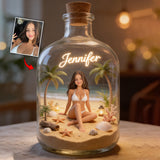 Custom Any Photo - Personalized Sea Lover Custom Shaped Acrylic Plaque