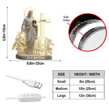 I'm A Child Of God - Personalized Christian Acrylic LED Night Light