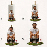 Best Time To Play Golf - Personalized Golf Paper Towel Stand