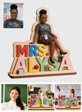 Gift For Teacher - Personalized Teacher 2 Layered Big Freestanding