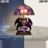 You & Me We Got This - Personalized Dragon Acrylic LED Night Light