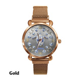 Toile De Jouy Turtle - Personalized Turtle Women Hand Watch