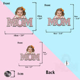 Unique Mother's Day Gift, Custom From Any Photo - Personalized Mother Pin