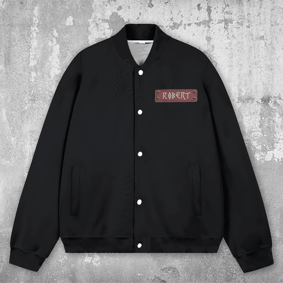 Knight Of God - Personalized Christian Varsity Jacket