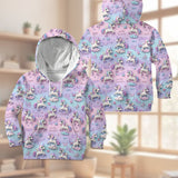Construction Truck - Personalized Kid Kid Hoodie & Kid Jogger Sweatpants