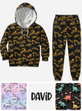 Construction Truck - Personalized Kid Kid Hoodie & Kid Jogger Sweatpants