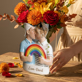 Love Is Love - Personalized LGBT Support Acrylic Pot