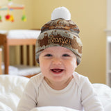 Cute Highland Cow - Personalized Highland Cow Beanie Hat