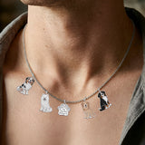 This Dog Mom Belongs To - Personalized Dog Metal Necklaces With Pendants