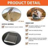 Daddy And Daughter, Son - Personalized Father Custom Shaped Acrylic Plaque