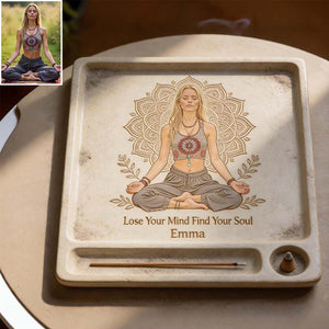 Namaste - Personalized Hippie Catch-All Tray