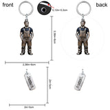 I Am The Warranty - Personalized Mechanic Keychain With Charms