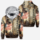 I Am A Veteran - Personalized Veteran All Over Shirt