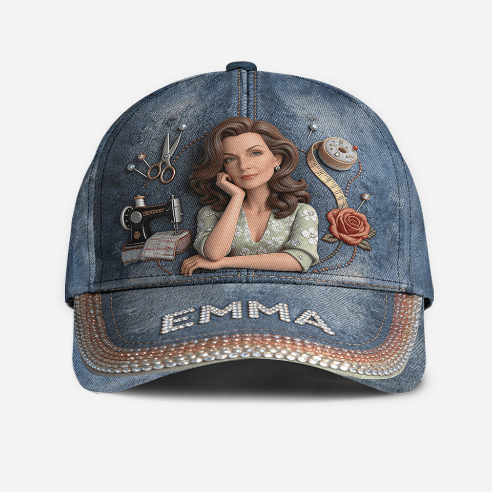 Custom Any Photo - Personalized Sewing Classic Cap