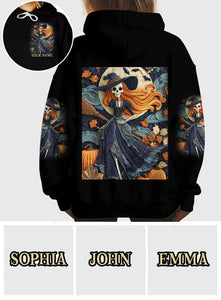 Skull Witch - Personalized Witch All Over Shirt