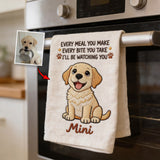 Funny Pet Kitchen Towel - Personalized Dog Towel