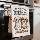Funny Pet Kitchen Towel - Personalized Dog Towel
