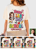 Teacher Last Day Of School - Personalized Teacher T-shirt And Hoodie