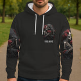 Till Death Do Us Part - Personalized Skull All Over Shirt