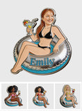 Summer Vibe - Personalized Sea Lover Magnet
