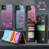Dog Mom - Personalized Dog Wallet Phone Case