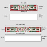 Merry Christmas - Personalized Family Table Runner