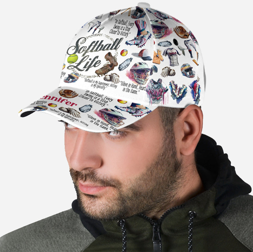 Softball Life - Personalized Softball Classic Cap
