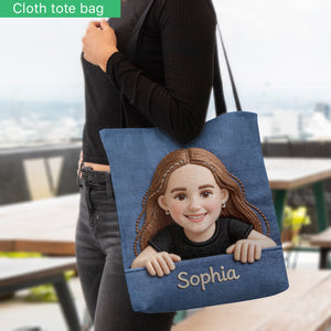 Any Photo - Personalized Kid Tote Bag