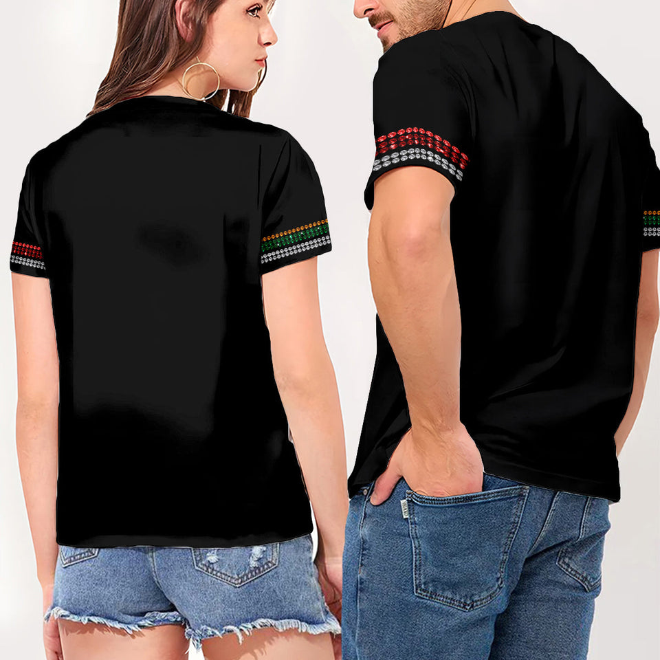 They Not Like Us - Personalized African American Fully Printed V-Neck T-Shirt