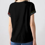 They Not Like Us - Personalized African American Fully Printed V-Neck T-Shirt