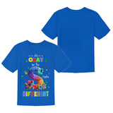 Colorful Puzzle Alphabet - Personalized Kid T-shirt & Shorts