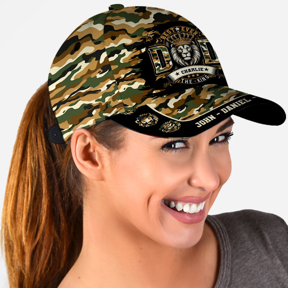 Best Dad Ever - Personalized Father Classic Cap