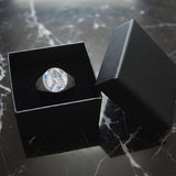 Our Lady's Eternal Glow - Personalized Christian Signet Ring
