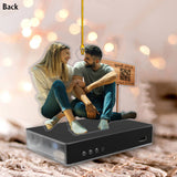 A Few Words for You - Personalized Couple Music Ornament