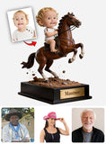 Horse Riding Lover, Horse Lover - Personalized Horse Custom Shaped Acrylic Plaque