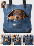 Custom Any Photo - Personalized Dog Tote Bag