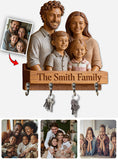 I Love My Family - Personalized Family Custom Shaped Hanging Rack
