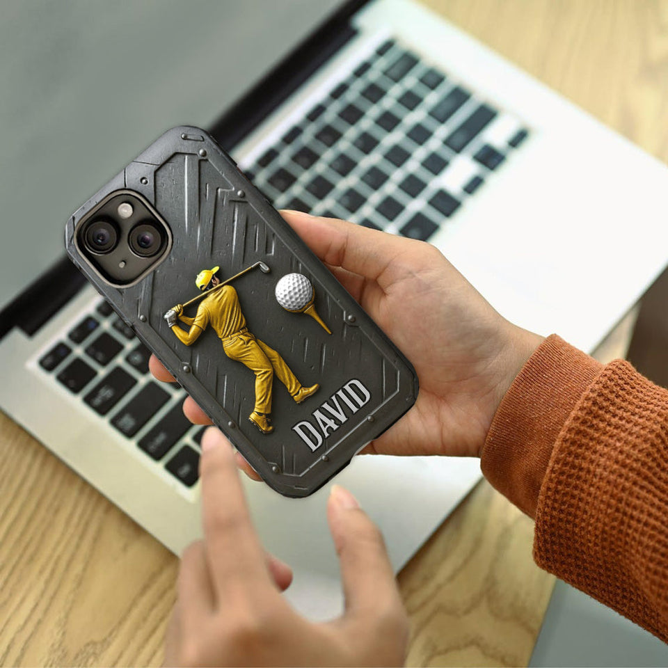 Golf is a Good Walk Spoiled - Personalized Golf Full Print Phone Case