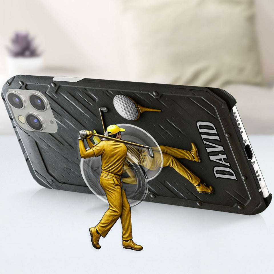 Golf is a Good Walk Spoiled - Personalized Golf Full Print Phone Case
