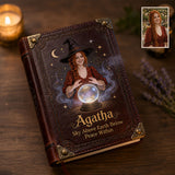 Book Of Spell - Personalized Witch Leather Journal