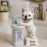 Please Wash Your Paws - Personalized Dog Pump Dispenser