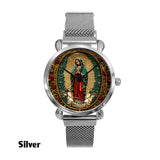 Our Lady Of Guadalupe - Personalized Christian Women Hand Watch