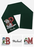 Winter Gifts For Loved Ones - Personalized Family Knitted Scarf