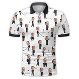 Love Being A Golfer - Personalized Golf Polo Shirt