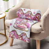My Sweethearts Gift For Mom, Grandma - Personalized Mother Blanket