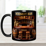 Whiskey Bar - Personalized Whisky Accent Mug & Coaster
