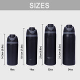 Pencil Alphabet Custom Name - Personalized Kid 2-In-1 Spout Water Bottle